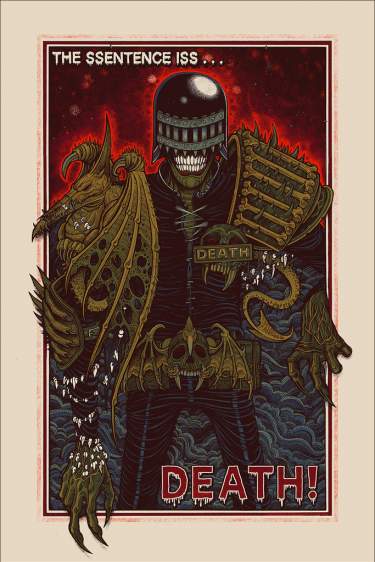 Mondo Judge Death Poster - Regular