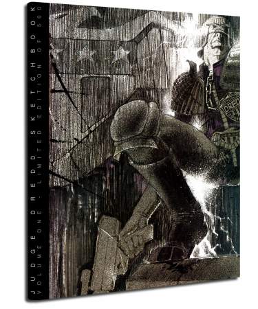 Judge Dredd Sketchbook 2015