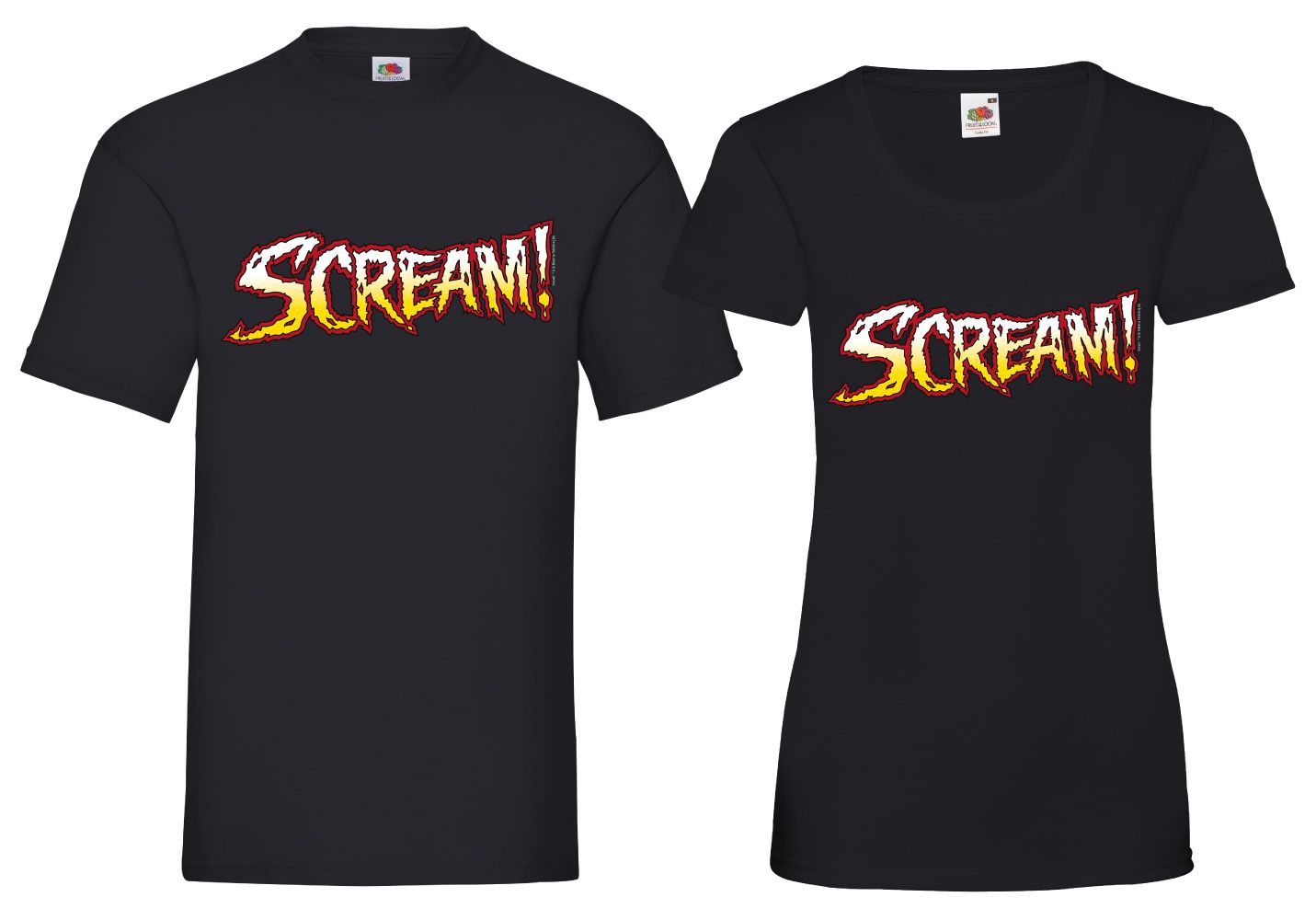 Scream Black T-Shirt
