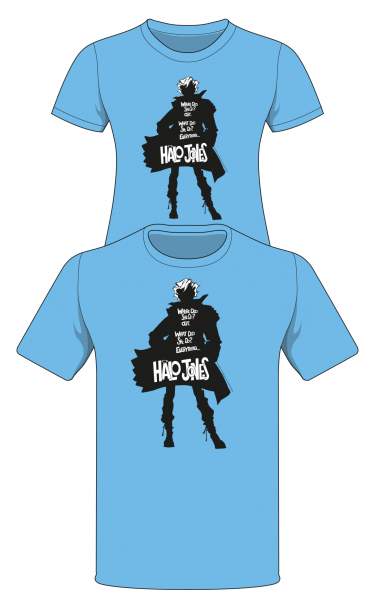 Halo Jones Light Blue T-Shirt