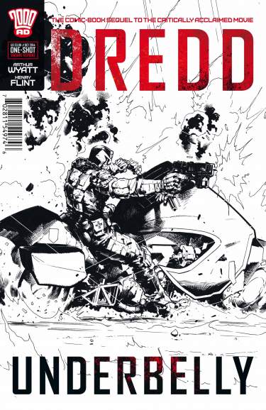 DREDD: Underbelly (Variant B&W Reprint)