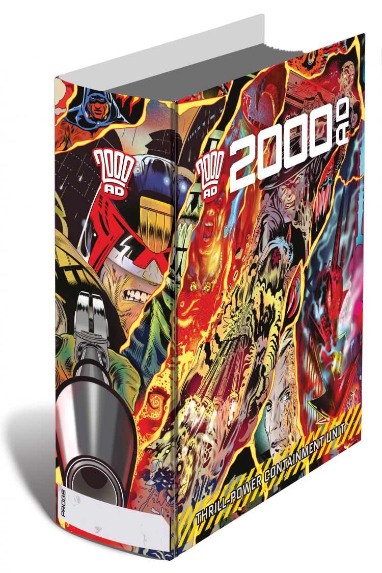 2000 AD THRILL-CONTAINMENT BINDER, LTD EDITION