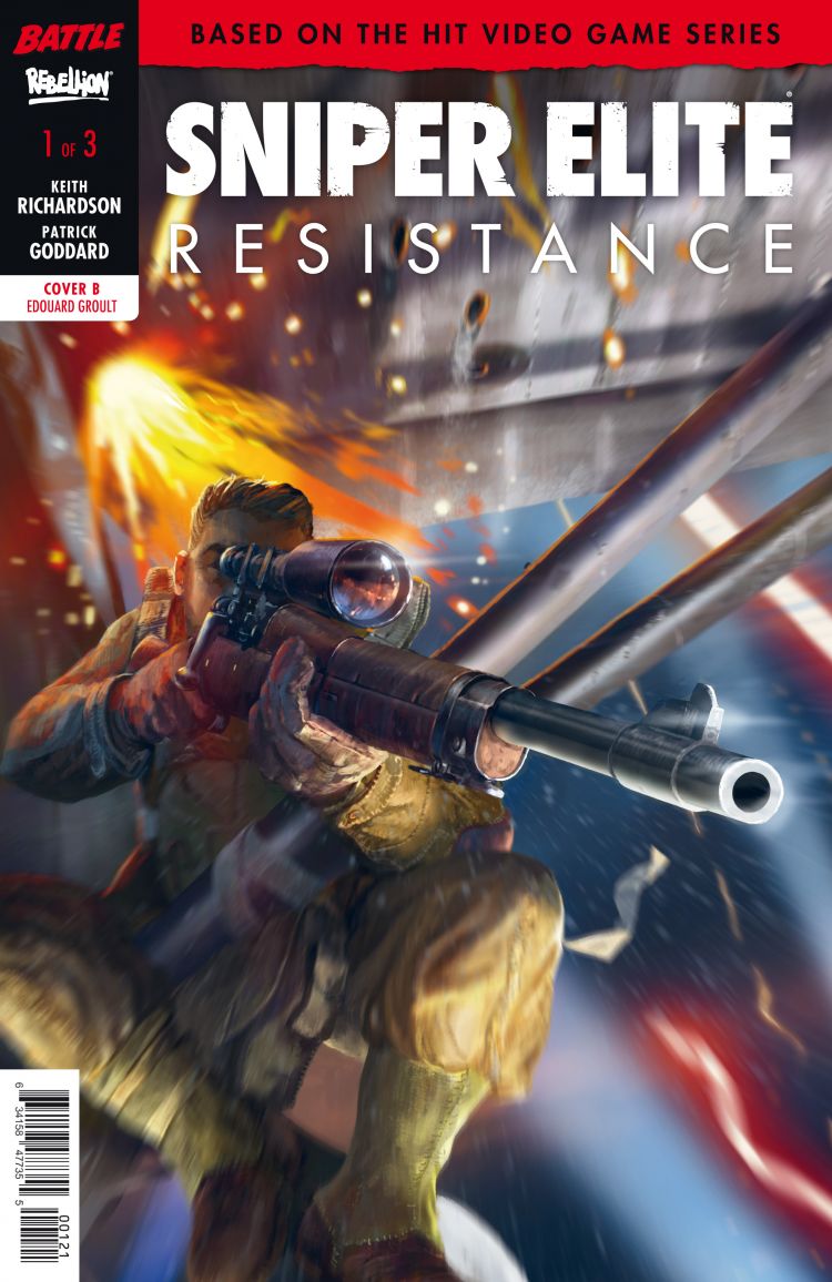 SNIPER ELITE: RESISTANCE # 1 Groult Cover