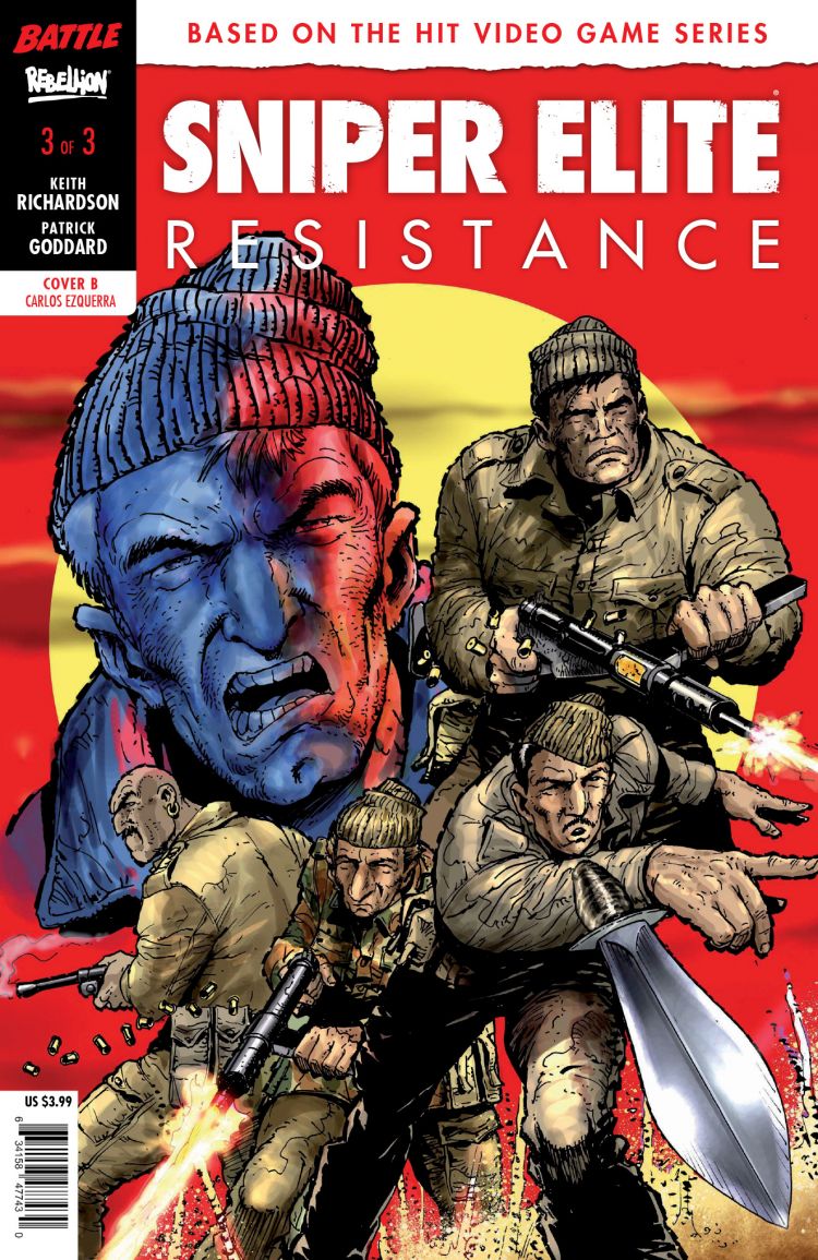 SNIPER ELITE: RESISTANCE #3 EZQUERRA COVER