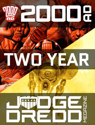 Two Year Combi 2000 AD Subscription