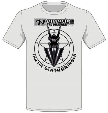 Nemesis Bryan Talbot's Deathbringer T-shirt