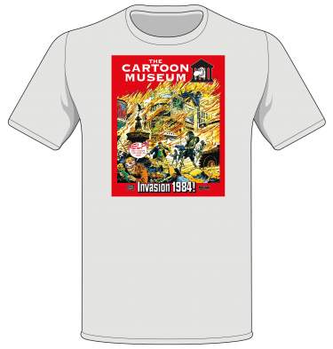 Cartoon Museum fundraiser T-shirt